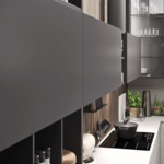 Cucina in spazi stretti e lunghi