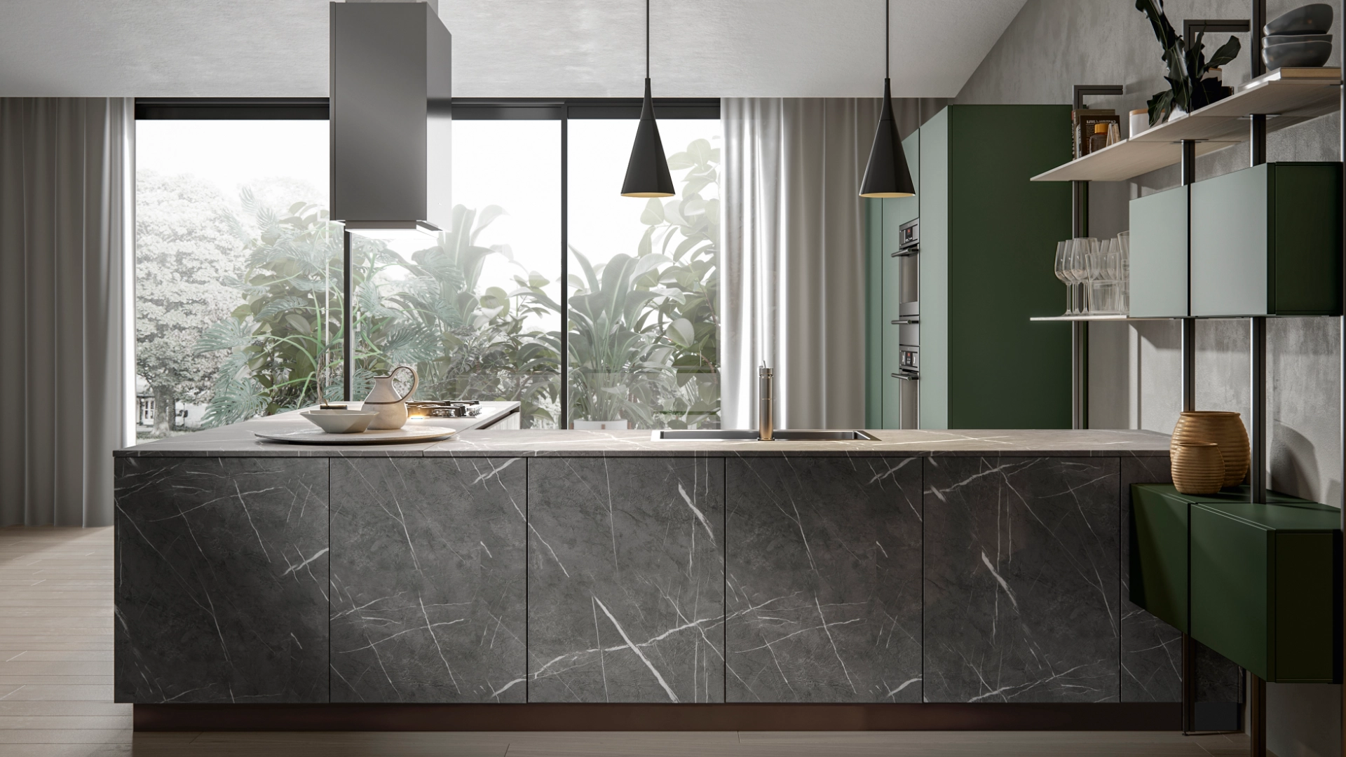 La luce in cucina